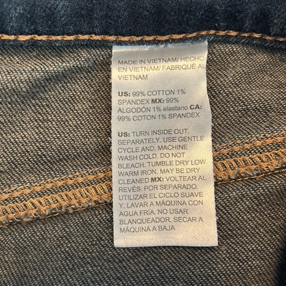 Chico’s High-Rise Slim Boot-Cut Jeans, Indigo, 2R 12 regular - Picture 7 of 9